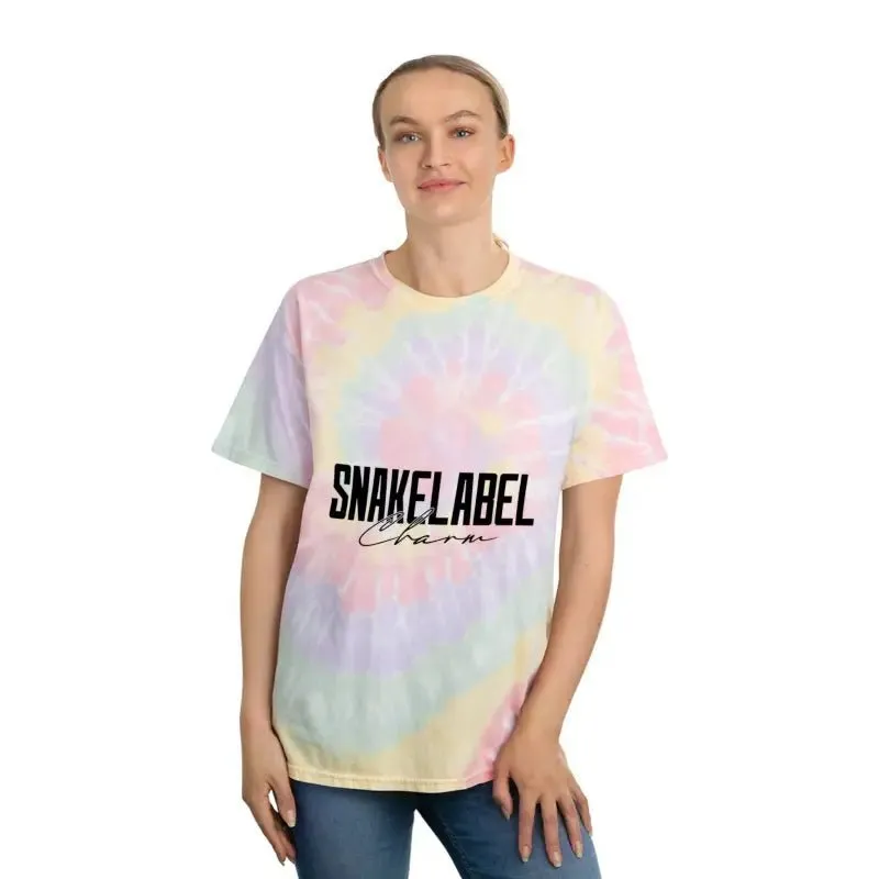 Snake Tie-Dye Tee, Spiral | 100% Preshrunk Cotton, Classic Fit, Medium Weight