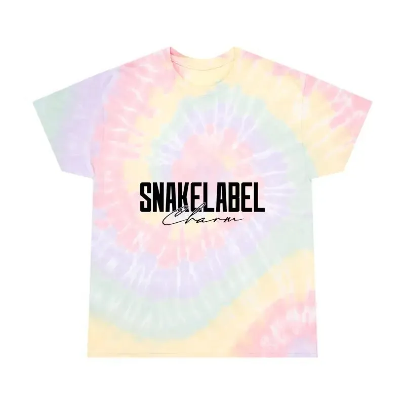 Snake Tie-Dye Tee, Spiral | 100% Preshrunk Cotton, Classic Fit, Medium Weight
