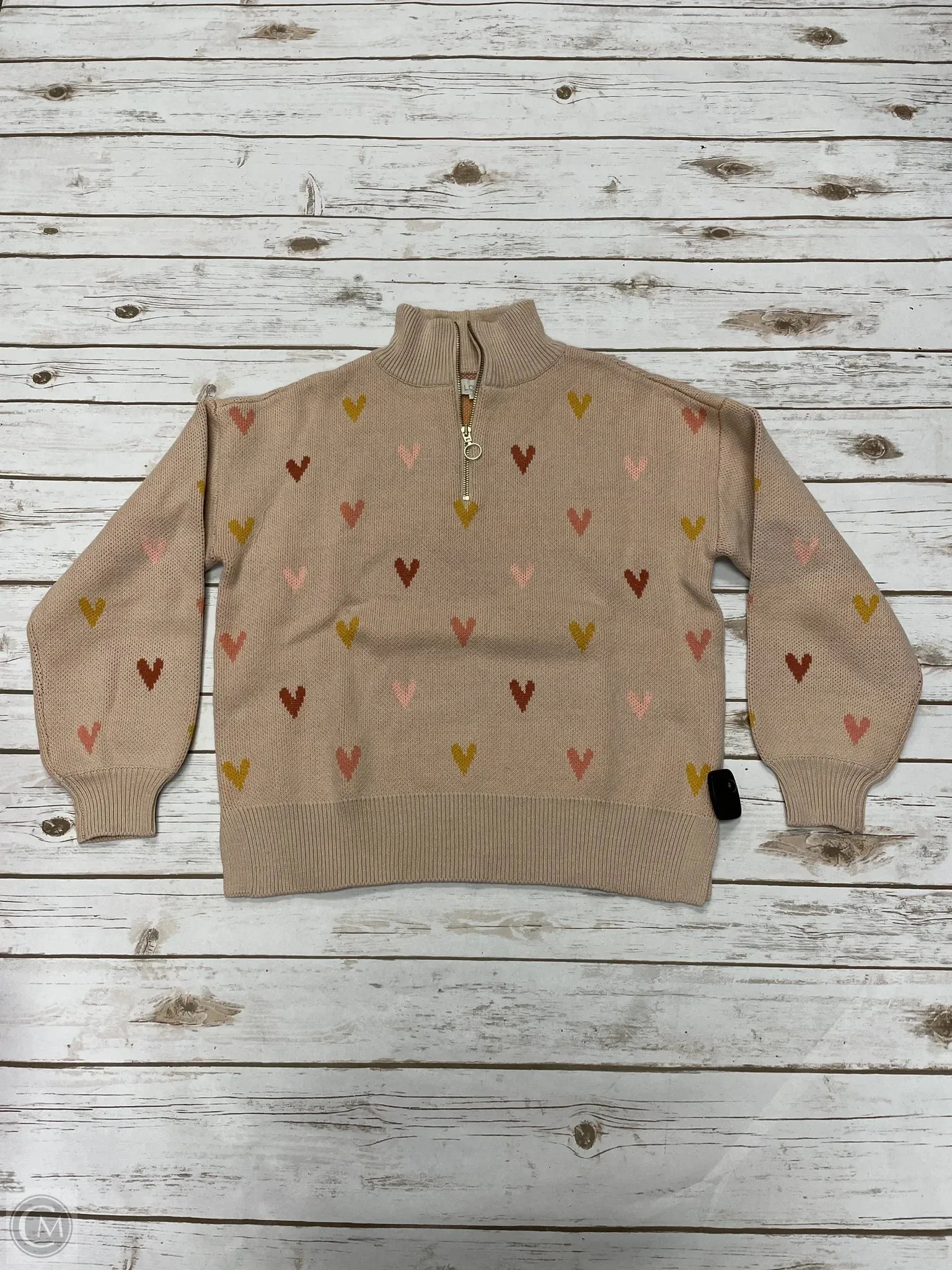 Sweater By Loft In Beige, Size: M