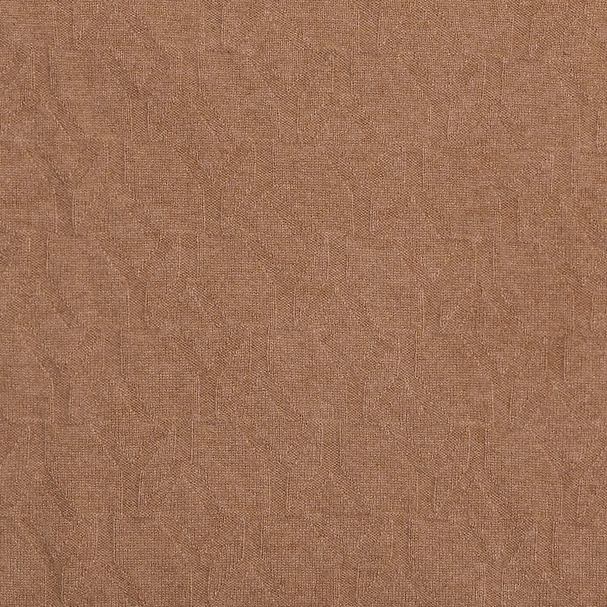 Sweater Cashmere Camel YY Logomania