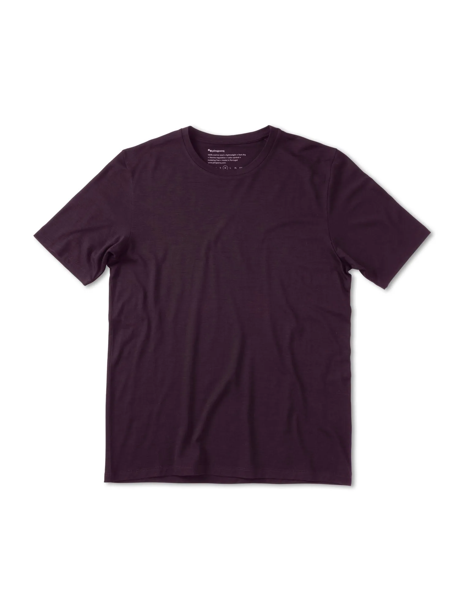T-Shirt Merino - Sheep Plum (Male)