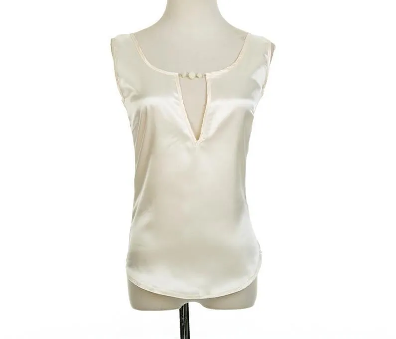 T-shirts style Casual Fashion sexy Women Plus Size Solid Color Sleeveless Letter women's Vest