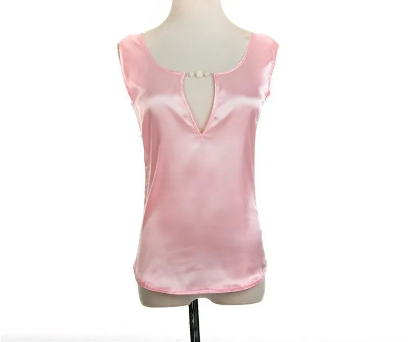 T-shirts style Casual Fashion sexy Women Plus Size Solid Color Sleeveless Letter women's Vest