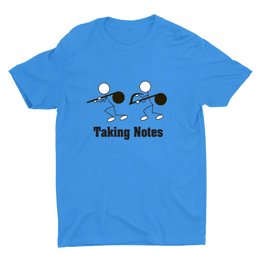 Taking Notes Printed Cotton Tee