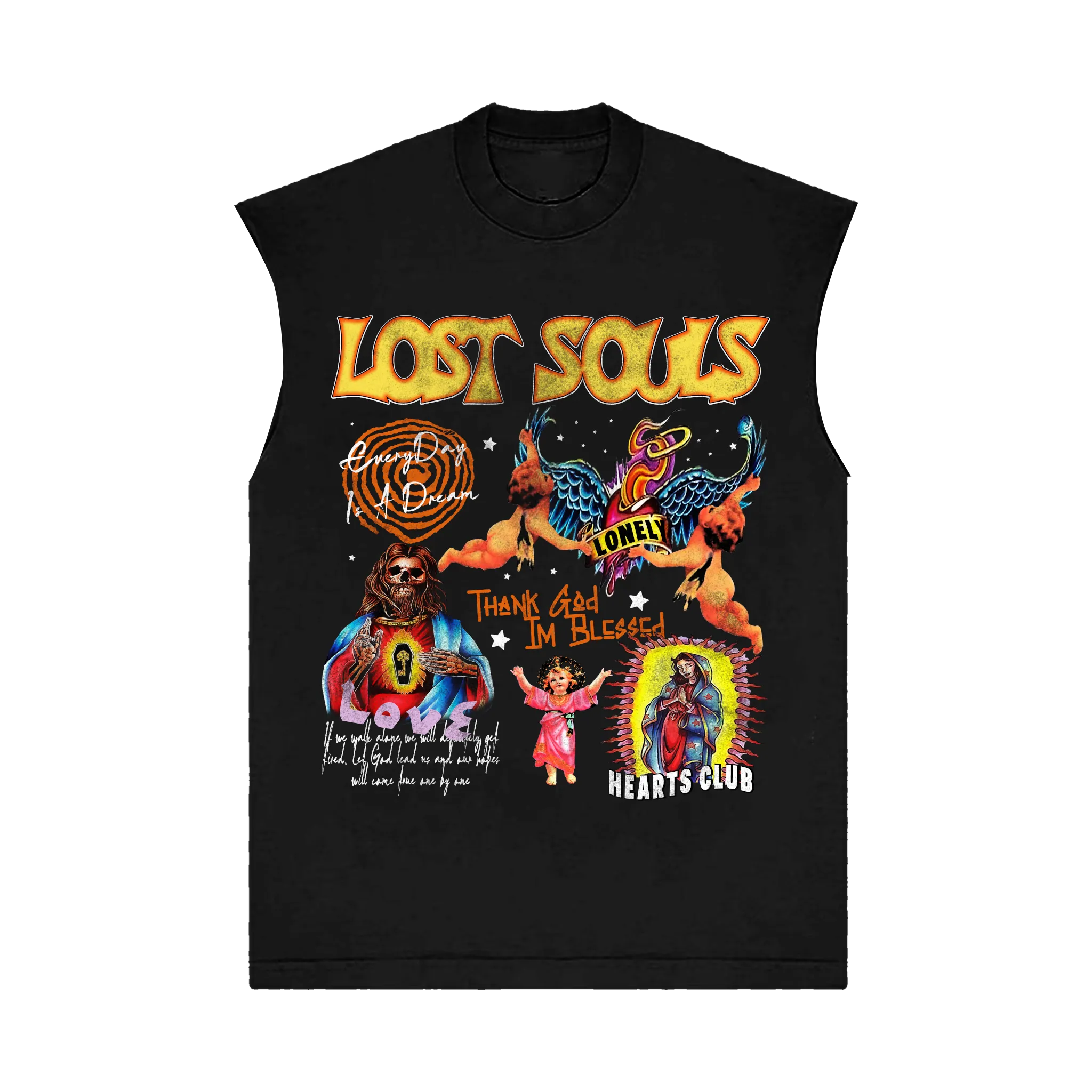 Thank God I'm Blessed Sleeveless T-Shirt