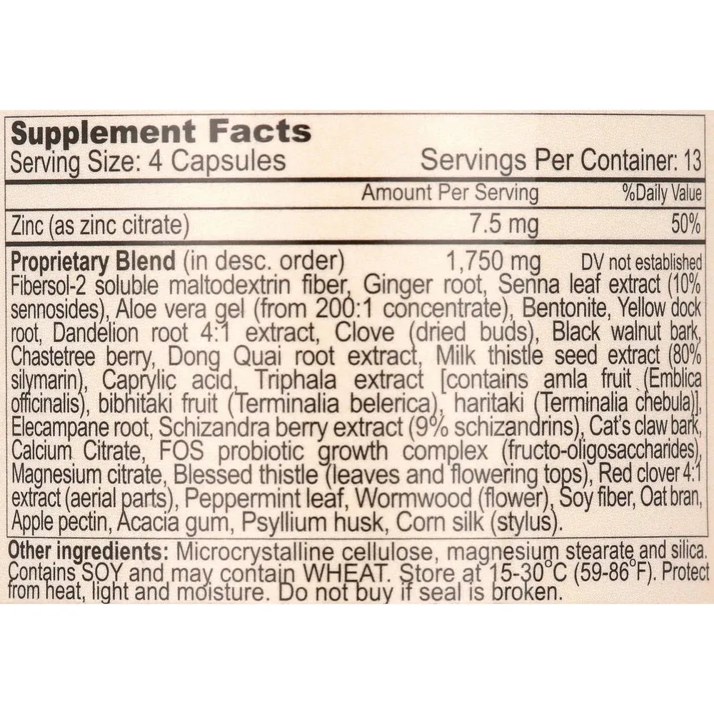 The Cleaner 7 Day Women'S Formula 52 Capsules