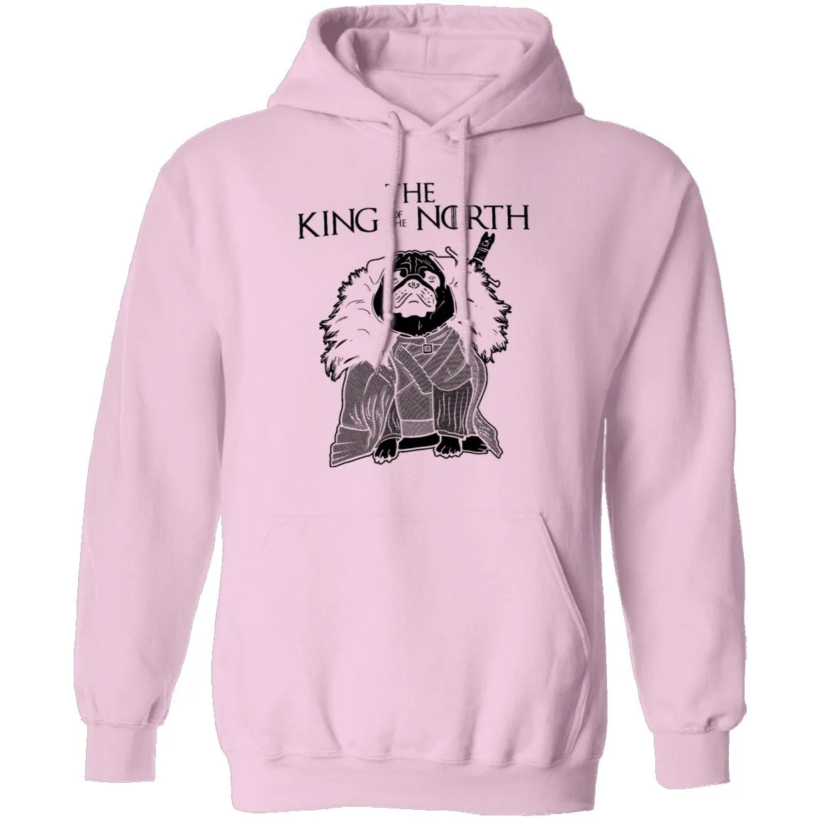 The King Of The North Pug T-Shirt