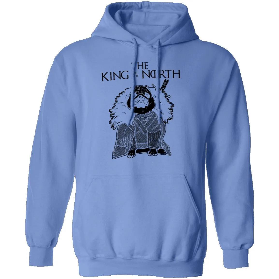The King Of The North Pug T-Shirt