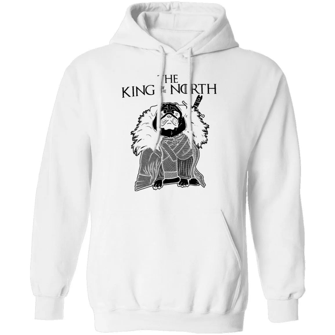 The King Of The North Pug T-Shirt