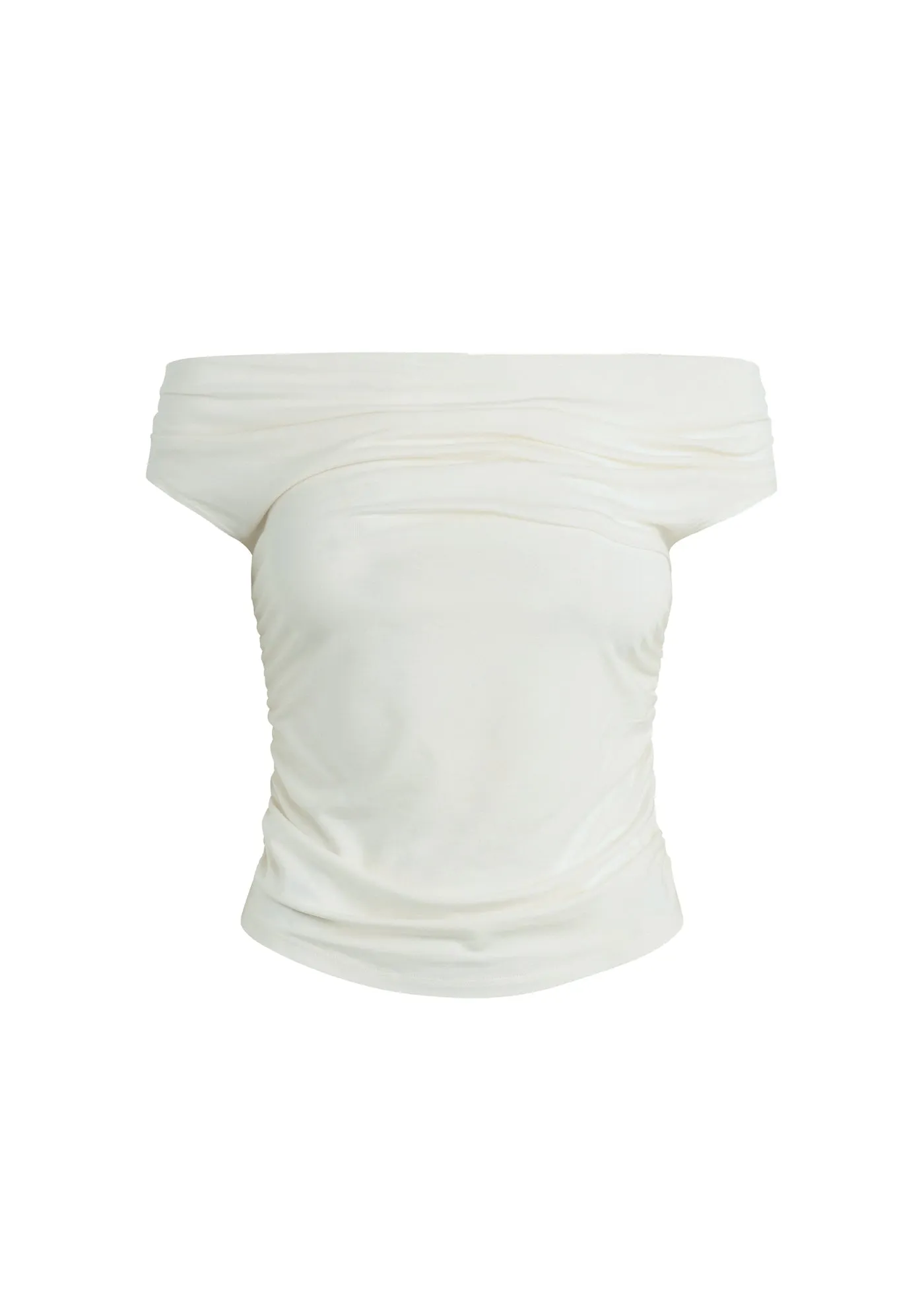 THE MIA SLEEVELESS OFF THE SHOULDER TOP