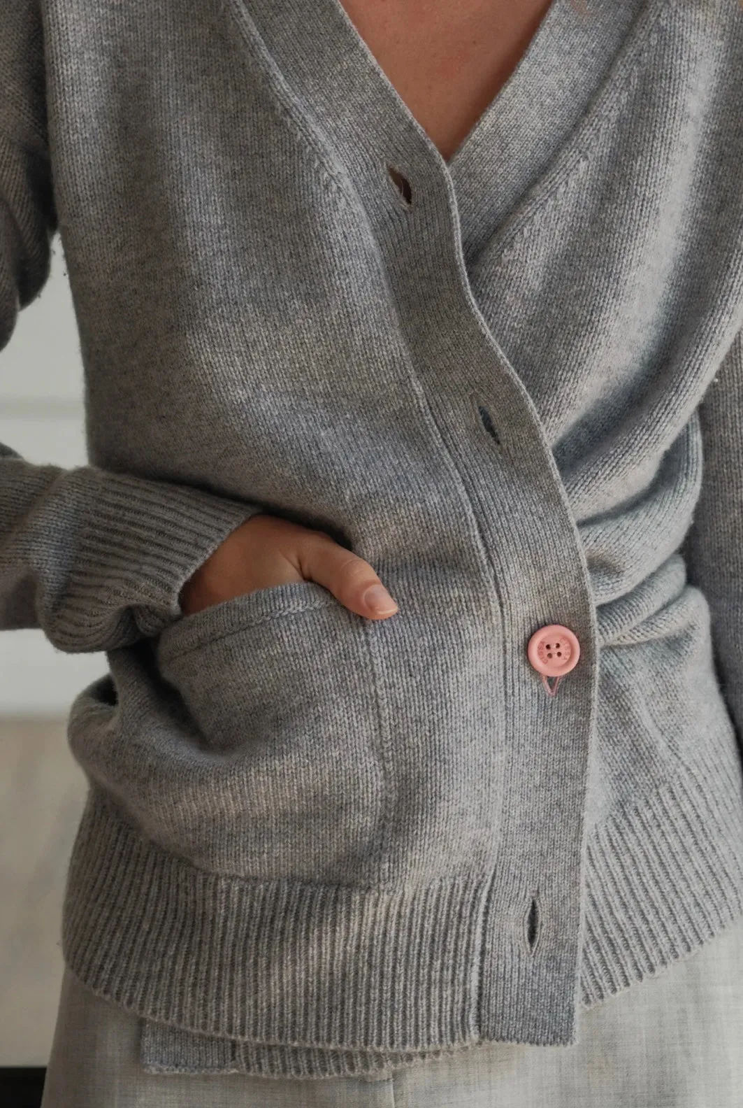 THE WRAP CARDIGAN CASHMERE 100%