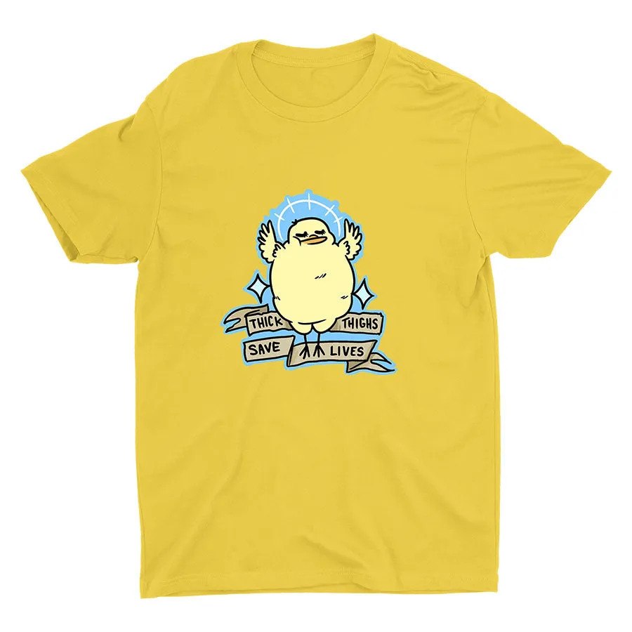 Thick Thighs, save lives Cotton Tee