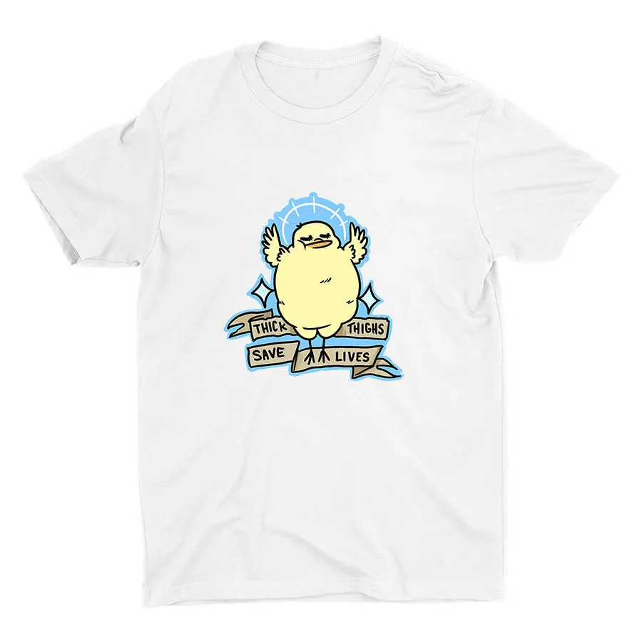 Thick Thighs, save lives Cotton Tee