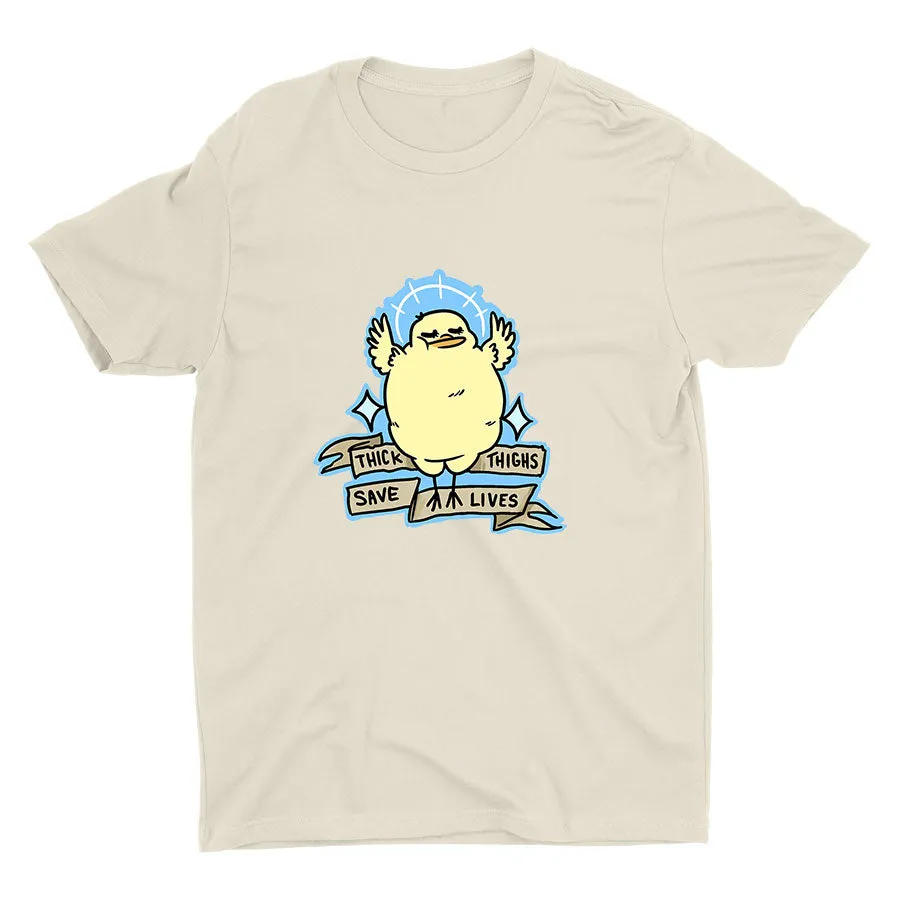 Thick Thighs, save lives Cotton Tee
