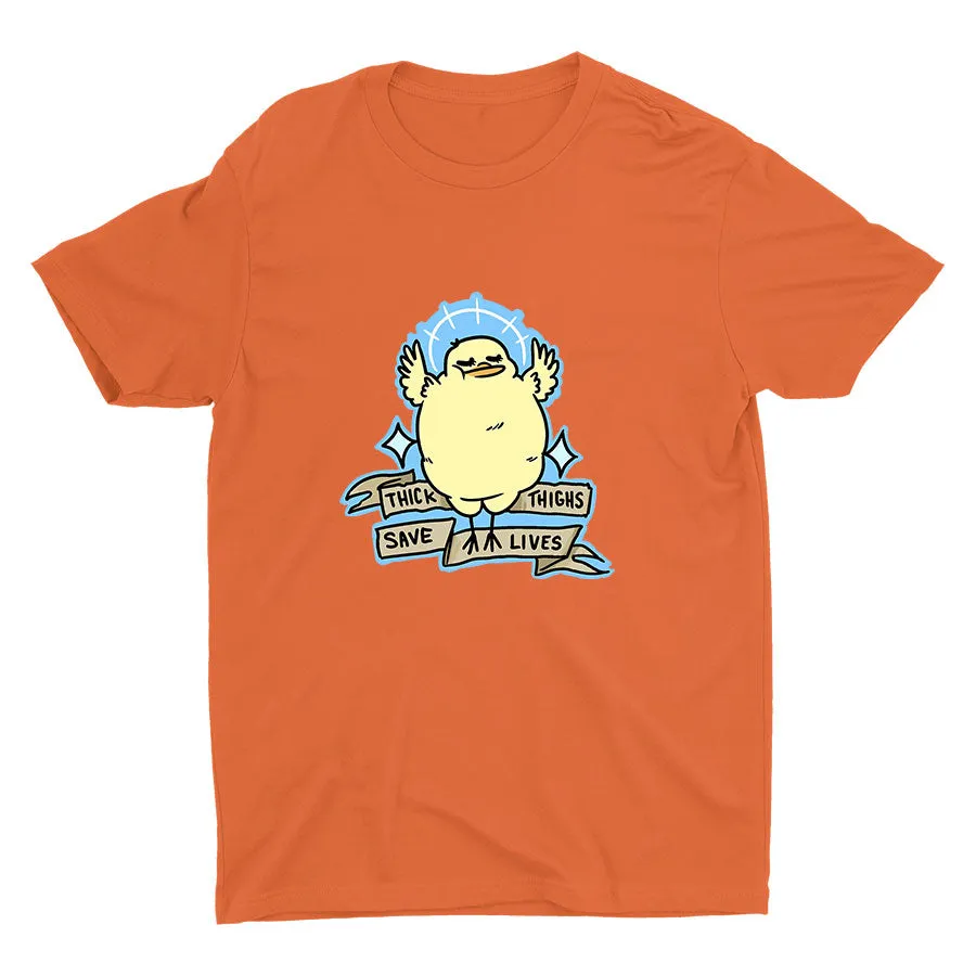 Thick Thighs, save lives Cotton Tee
