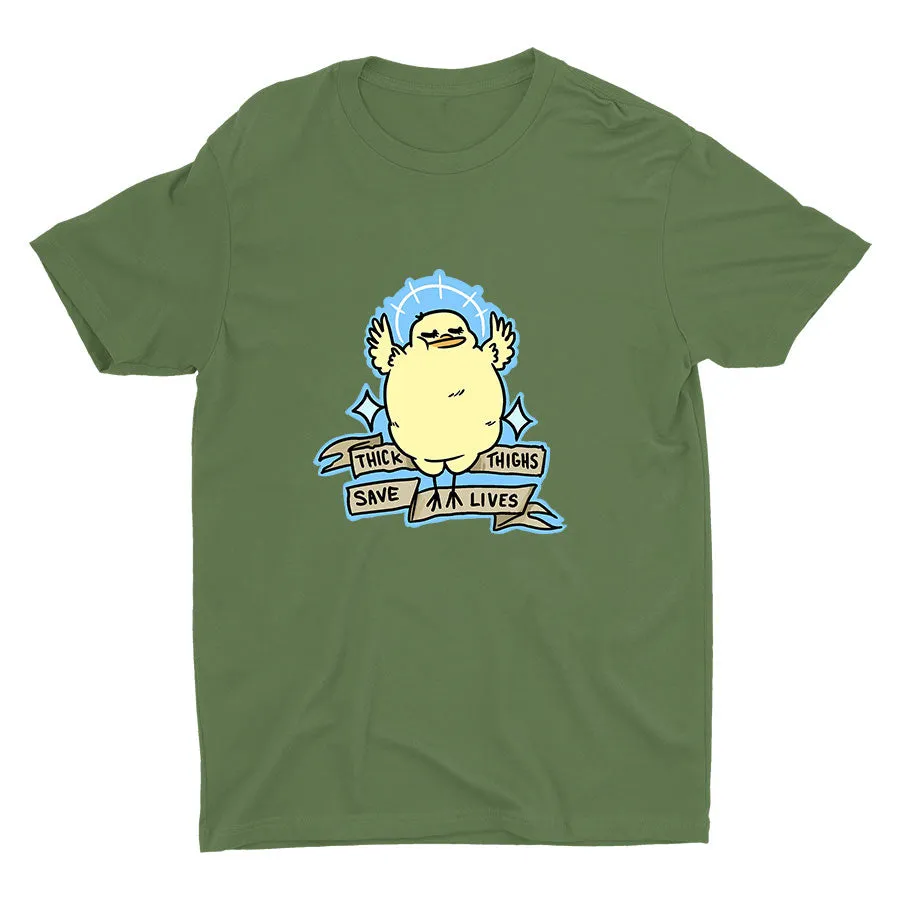 Thick Thighs, save lives Cotton Tee