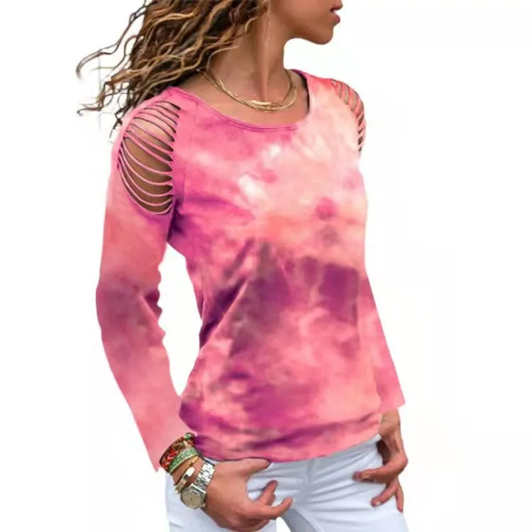TIE DYE OFF THE SHOULDER