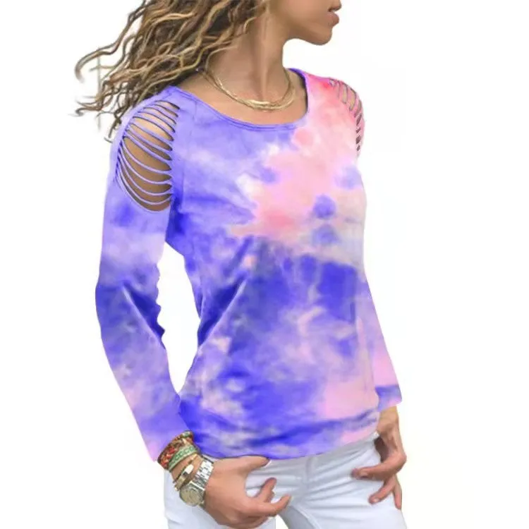 TIE DYE OFF THE SHOULDER