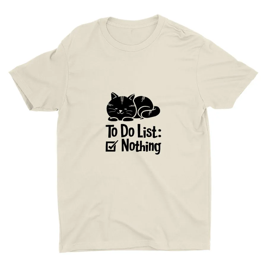 To do list: Nothing Cotton Tee