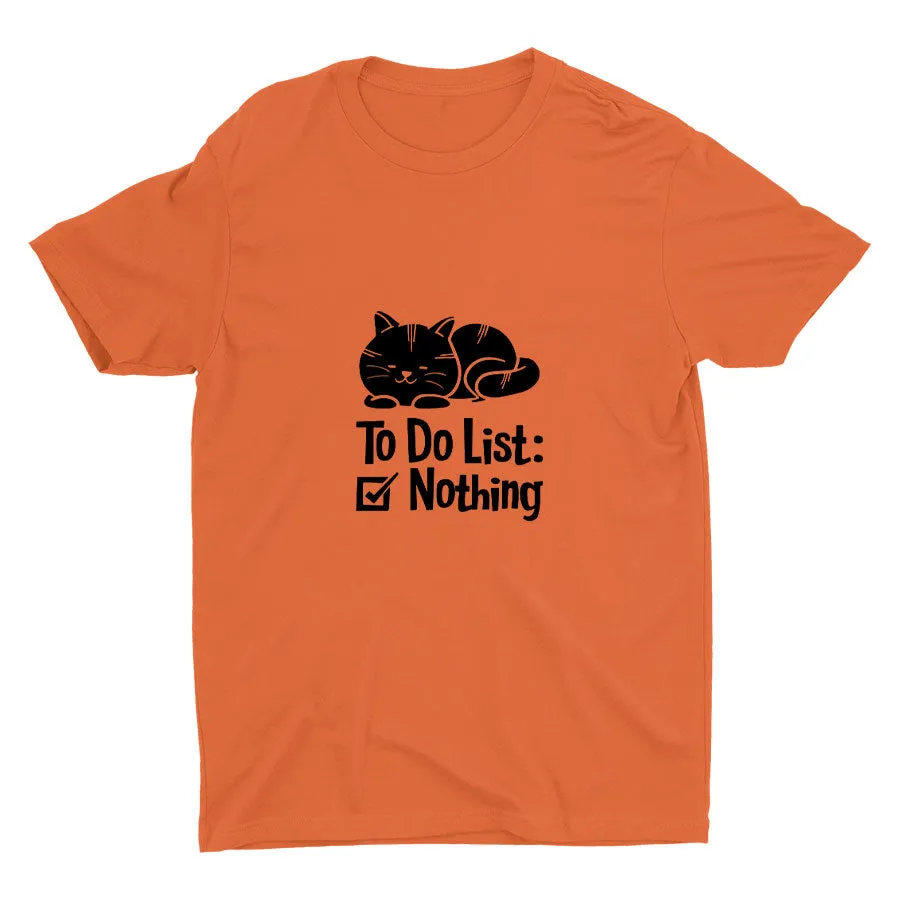 To do list: Nothing Cotton Tee