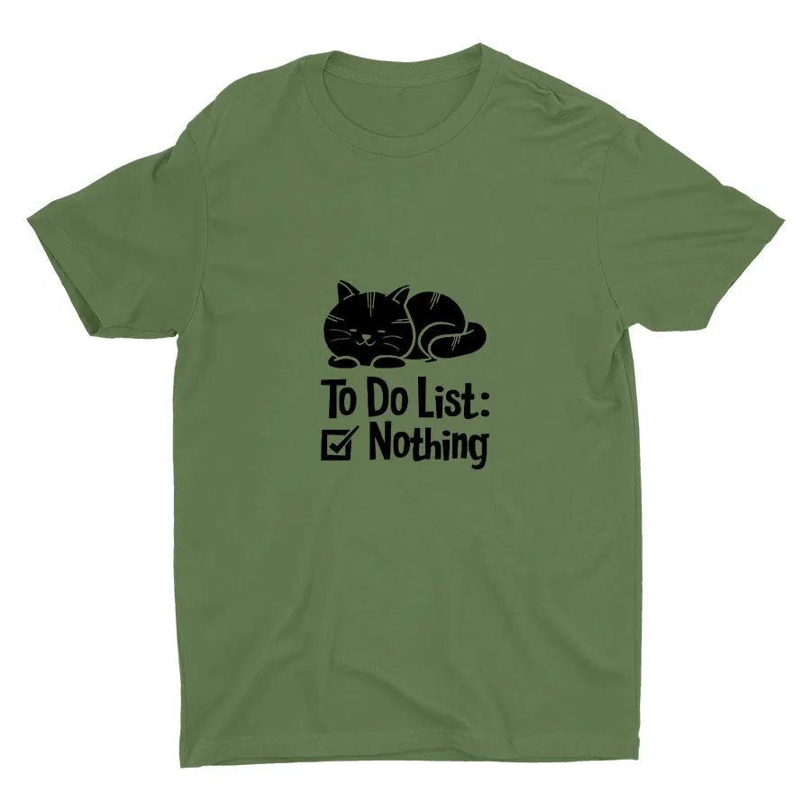 To do list: Nothing Cotton Tee