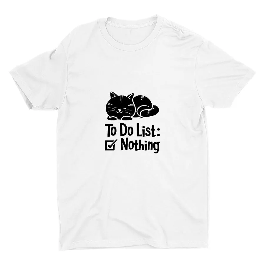 To do list: Nothing Cotton Tee