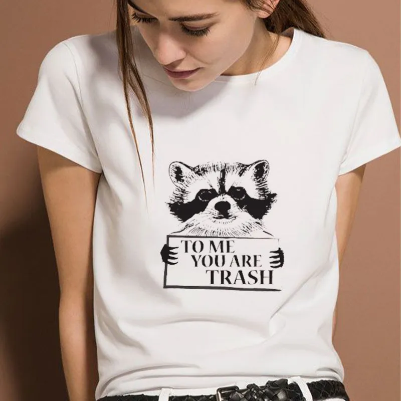 To Me You Are Trash Cotton Tee