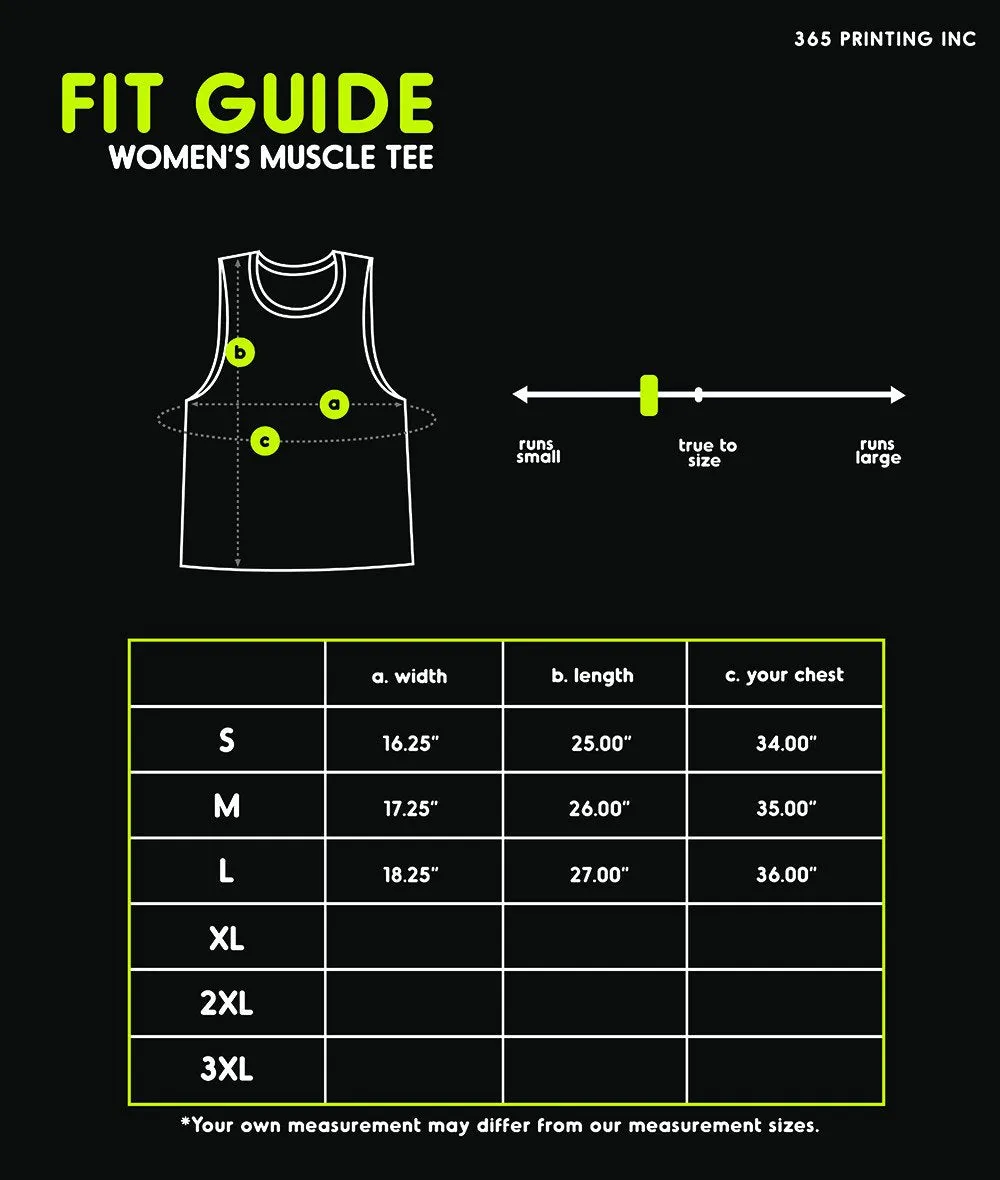 To the Mountains & Back Women's Muscle Tee- Black