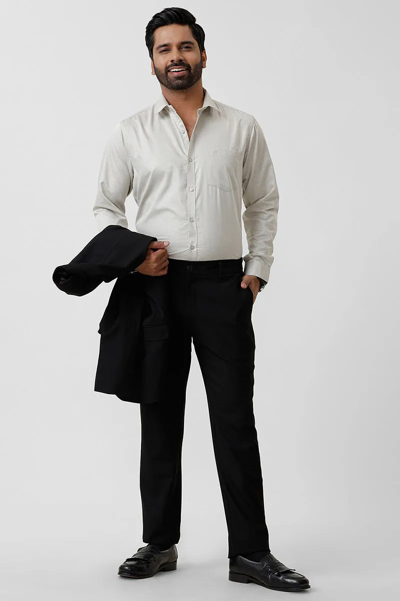 Tornado - Beige Formal Shirts For Men | Ariser
