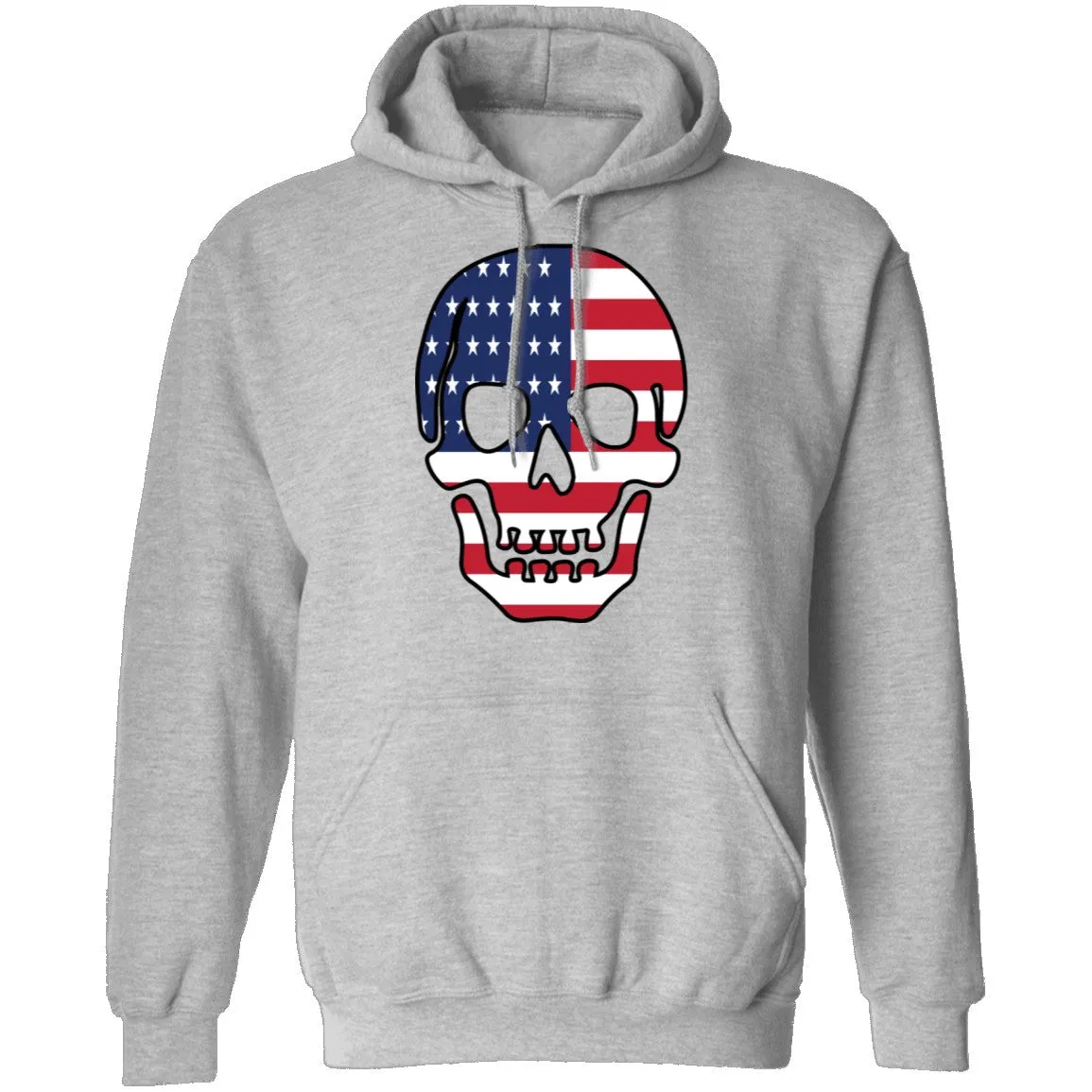 US Flag Skull T-Shirt