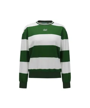 Vice Golf Atelier Women's  Stripped Long Sleeve T-Shirts - Green