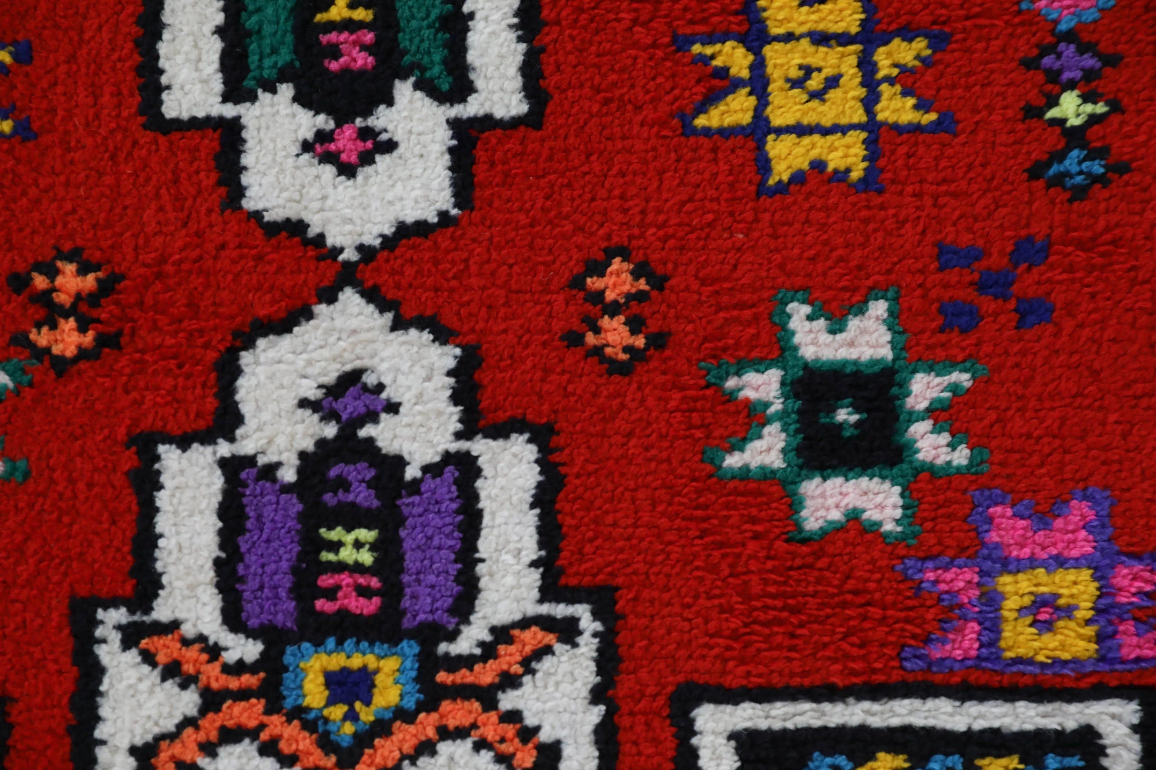 Vintage Kurdish Herki Runner Rug 2'10"x12'2"