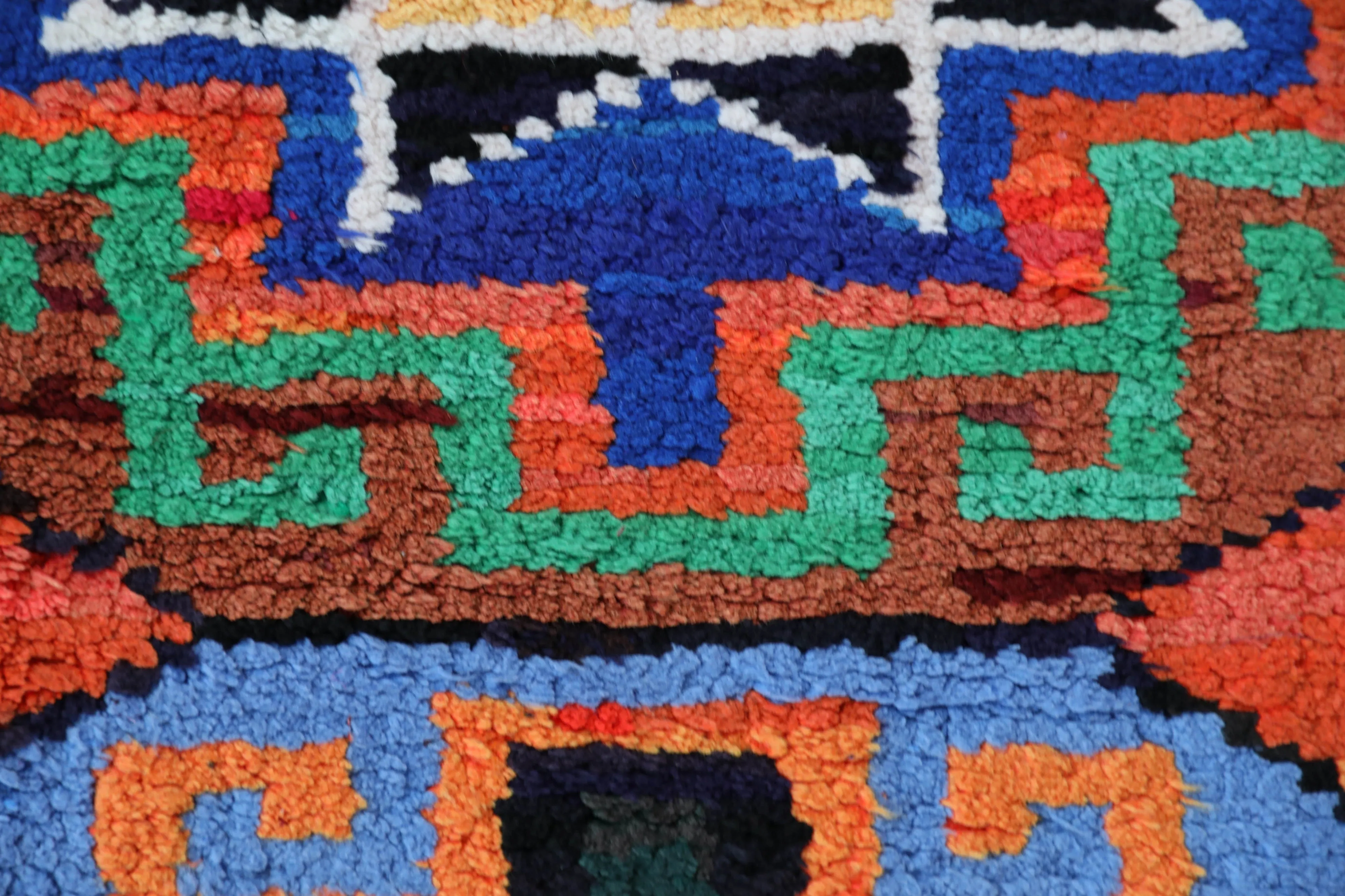 Vintage Kurdish Herki Runner Rug 2'9"x13'