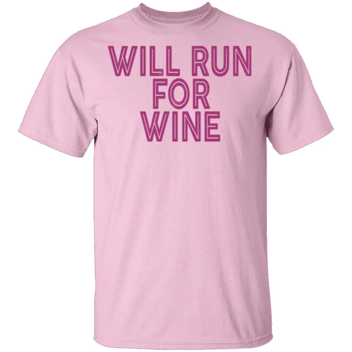 Will Run For Wine T-Shirt