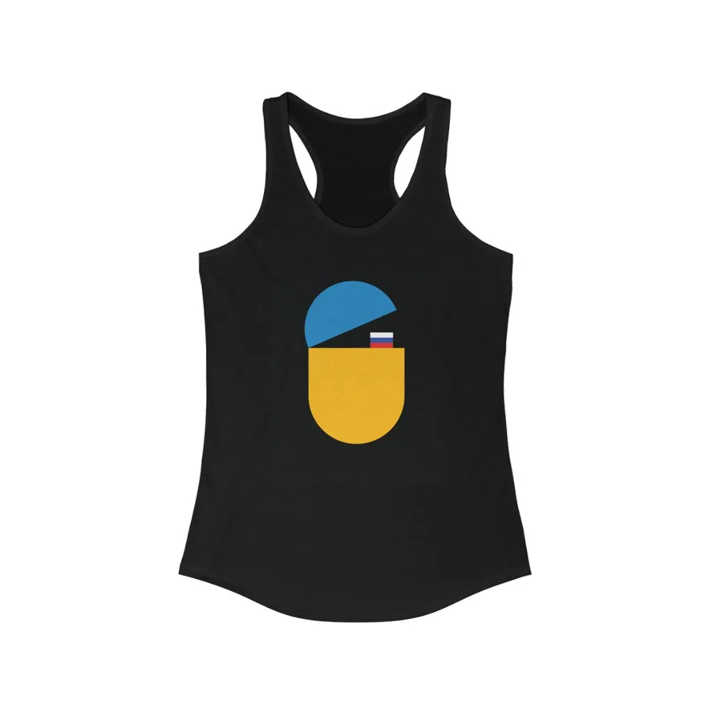 'Wolf Pac Mentality' Women's Racerback Tank