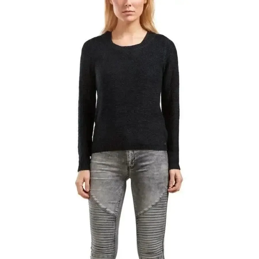 Women's Black Knit Sweater