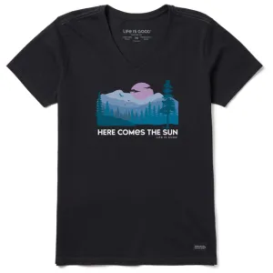 Women's Here Comes the Sun Evergreens Crusher Vee - 115061