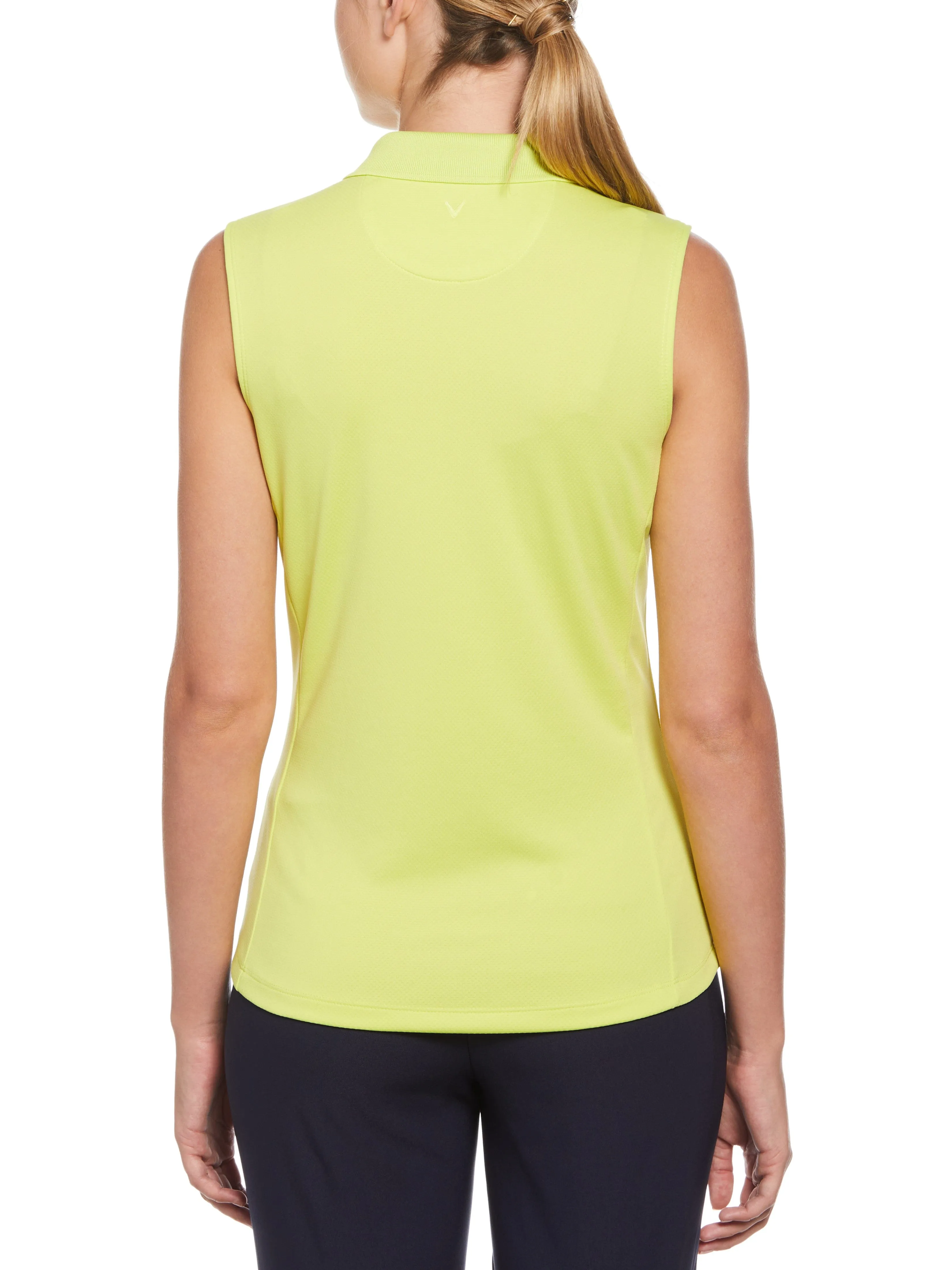 Womens Opti Dri™ Sleeveless Polo