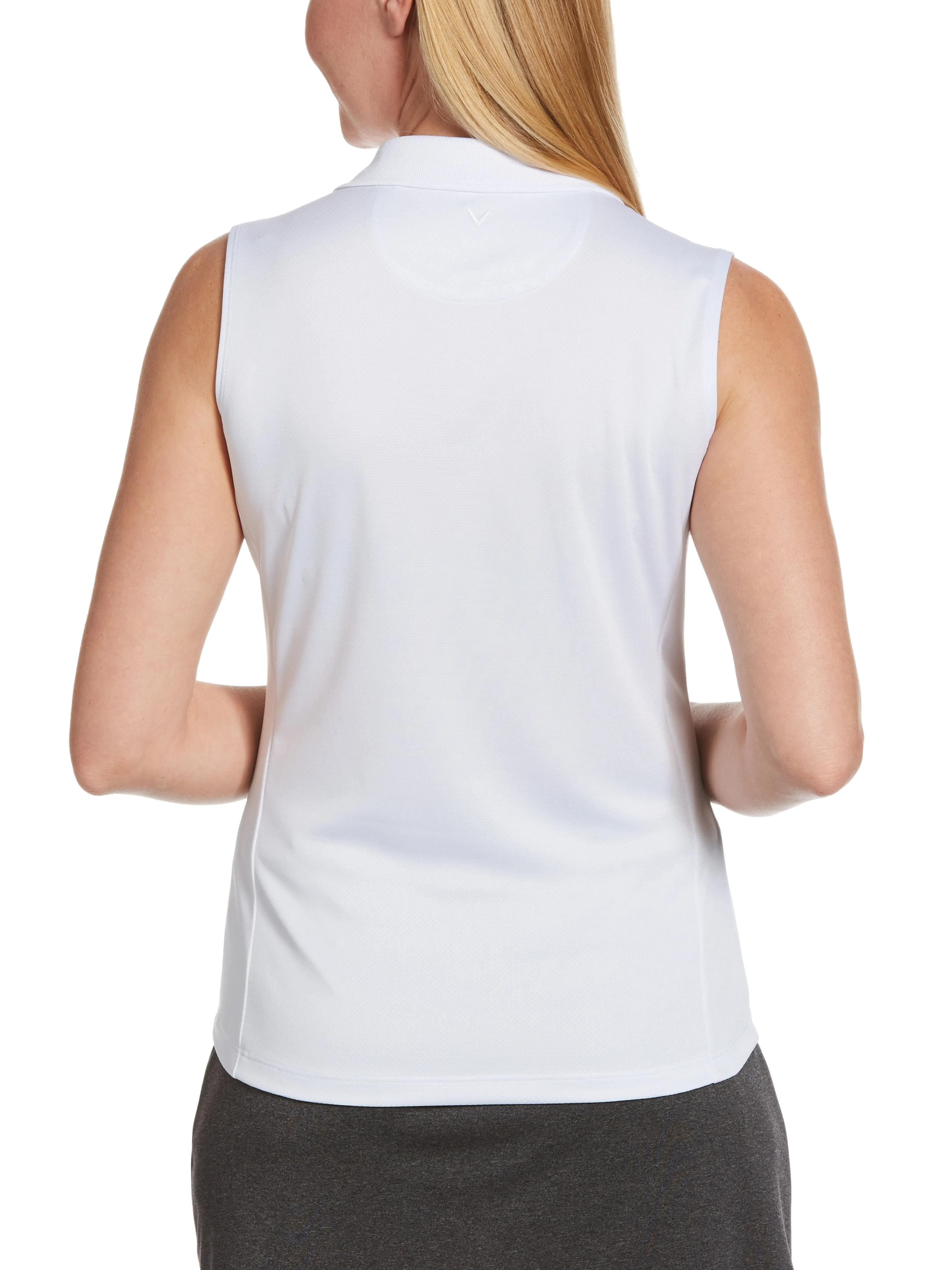 Womens Opti Dri™ Sleeveless Polo