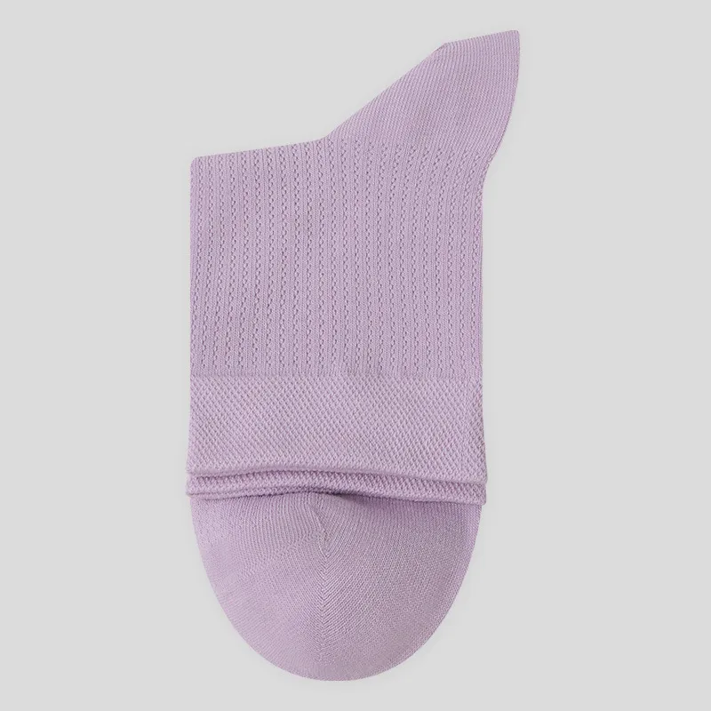 Women's Pure Cotton Breathable Mesh Socks