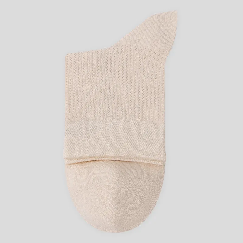 Women's Pure Cotton Breathable Mesh Socks