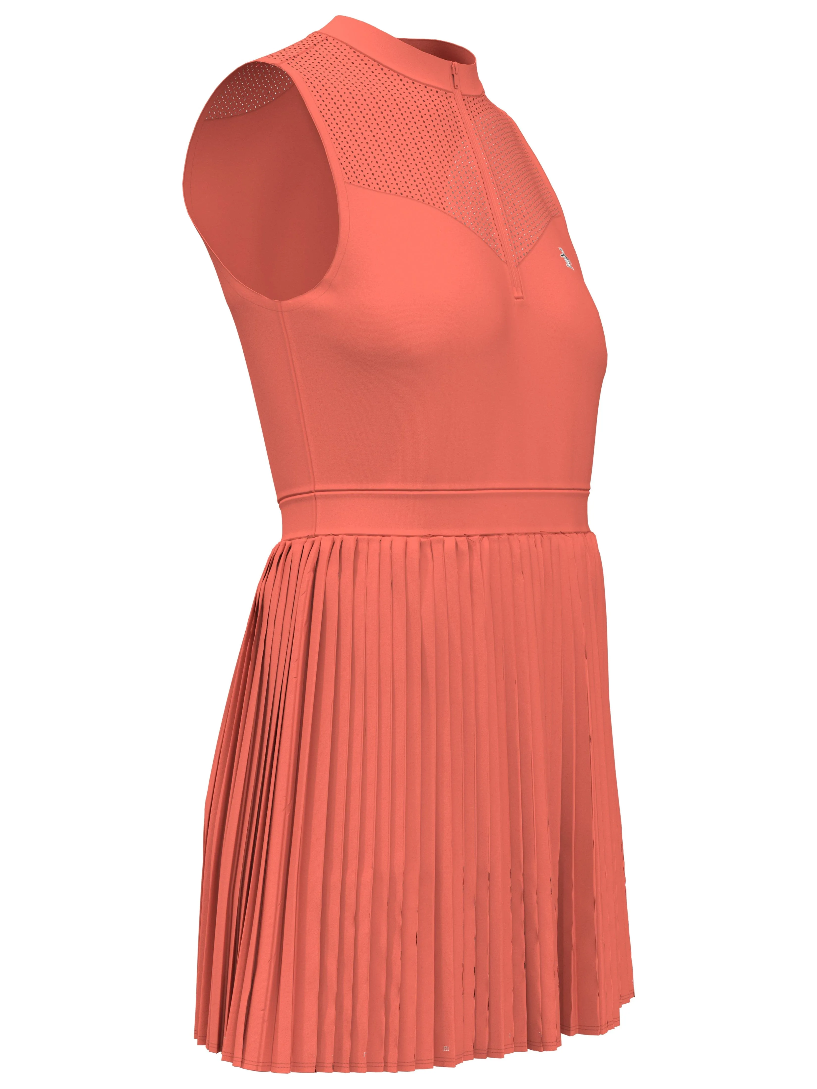 Women's Sleeveless Color Block Golf Dress