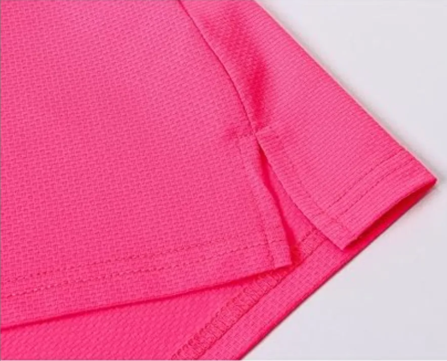 Women's Sleeveless Golf Polo Shirts Lightweight Tennis Sport Tops, Rose Red, S