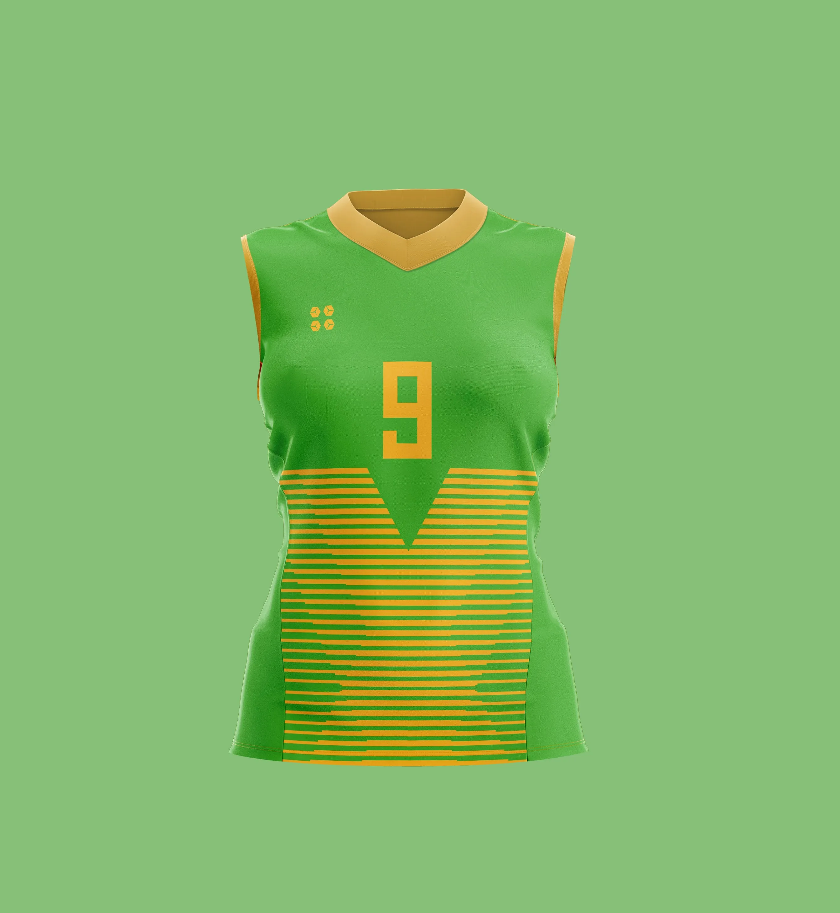 Women's Sleeveless Jersey: Block