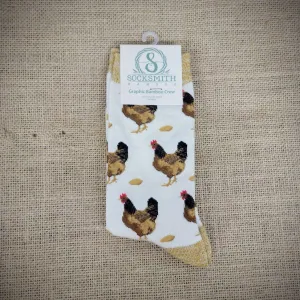 Women's Which Came First? Bamboo Socks